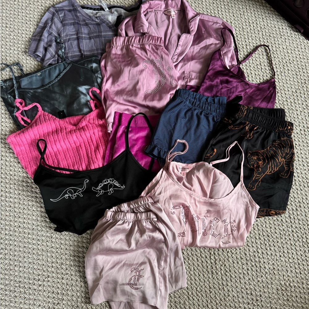Juicy Couture and others Pajama bundle